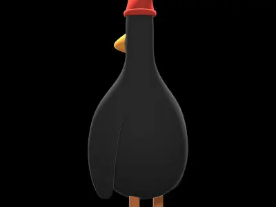 Feathers McGraw penguin from Wallace and Gromit printable 3D print model