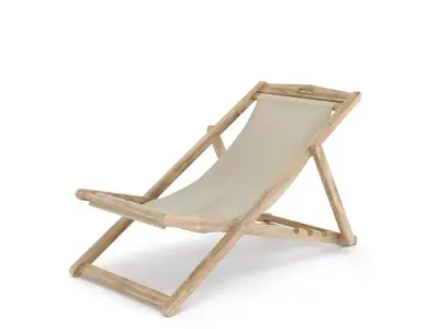 deckchair VENEZIA Il Giardino di Legno 3D model