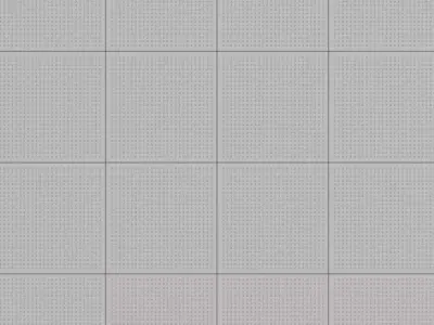 Acoustic Perforated Ceiling Panel PBR Seamless Texture