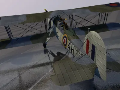 Fairey Swordfish Mk-1 3D model