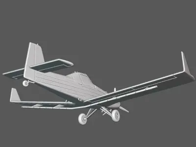 Embraer Ipanema 202 3D print model