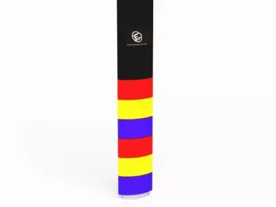 Commercial Street Sign 3D model