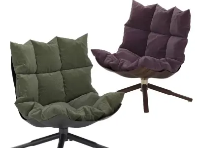 LOUNGE CHAIR 3D model 7
