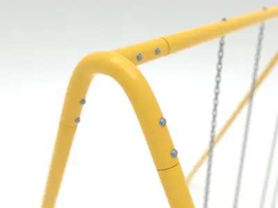 Swing two swings Free 3D model
