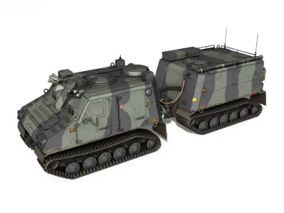 BVS10 Viking - UK Forces 3D model