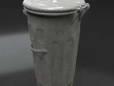 Bin classic europe Free 3D model