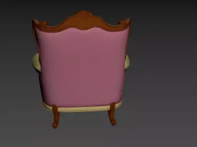 134- Chinese Style Scene - Free 3D Model of Chair 4 Free 3D model
