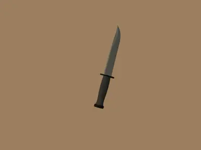 Low Poly Melee Weapons Free low-poly 3D model
