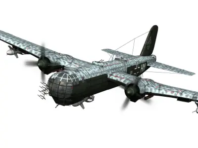 Heinkel He-177 - Greif - 6NHN 3D model