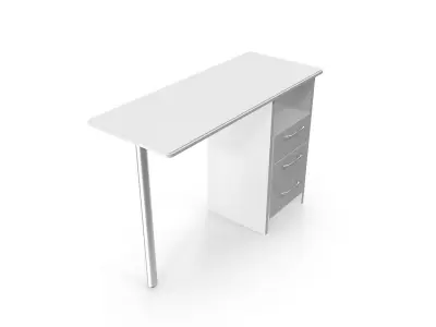 Manicure table C Free 3D model