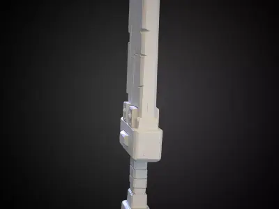 Stylized Sword 13 3D model