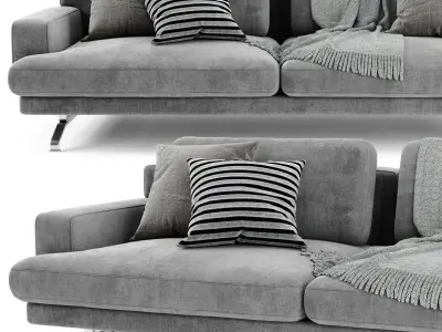 Lemamobili Mustique 2 Seats Sofa Free 3D model