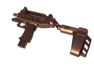 IWI UZI Pro 3D print model