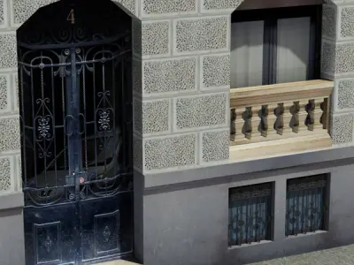 Building Low-poly 3D model