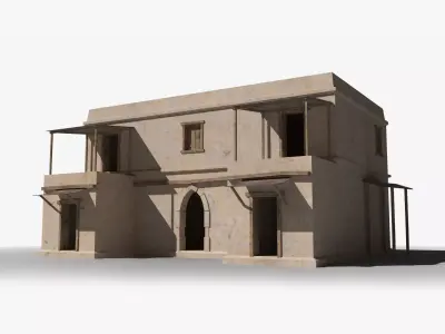 Arab x37 Low-poly 3D model