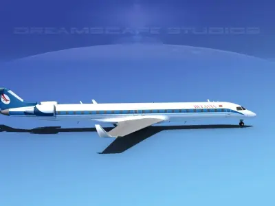 Bombardier CRJ900 Belavia 3D model