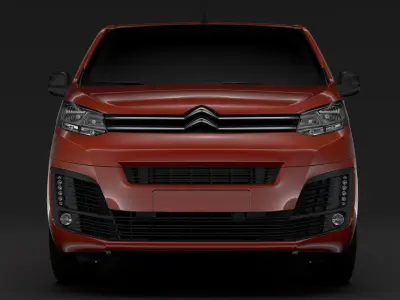 Citroen Dispatch XS 2020 3D model