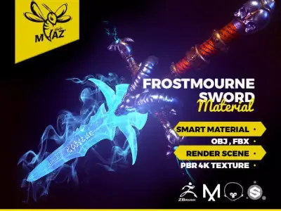 Frostmourne Sword 3D model