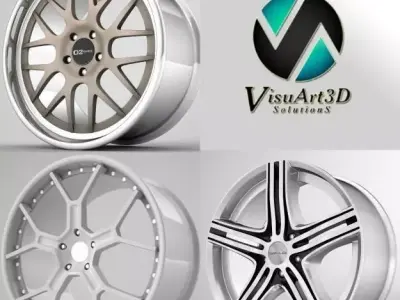 Exclusive rims 3D model