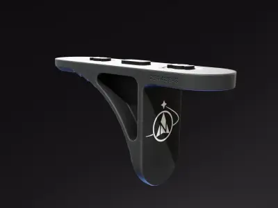 GripStop Attachment  Low-poly 3D model