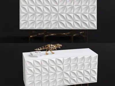 Barrington Console 3D model