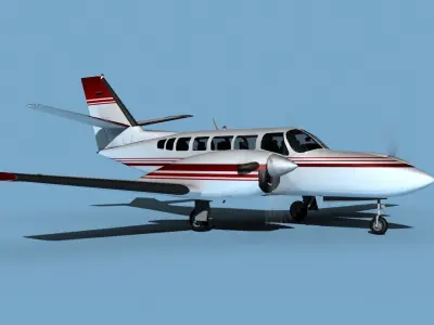 Cessna F406 Caravan II V02 3D model