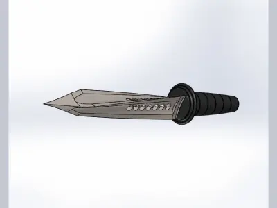 Knife for character 3D model