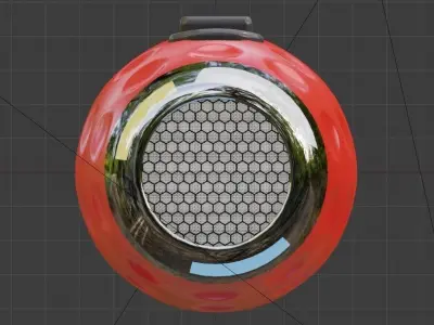 JET Hairdryer 3D model