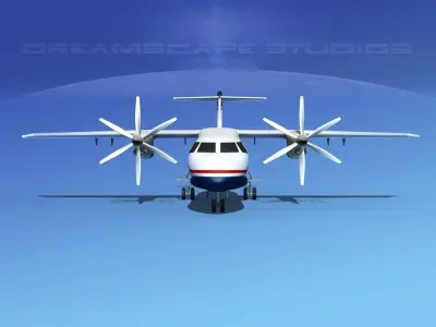 Dornier Do-328-130 Freedom Air 3D model