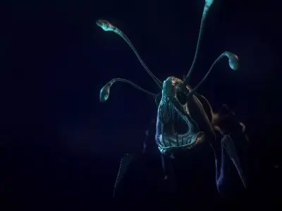 Sea Creature - Alien Game Model Low-poly 3D model