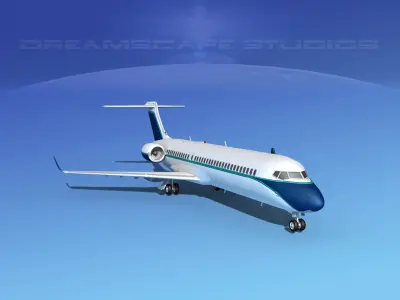 Comac ARJ21-700 Corporate 4 3D model