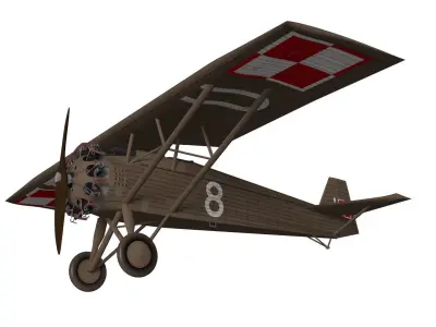 Wibault 72 C1  3D model