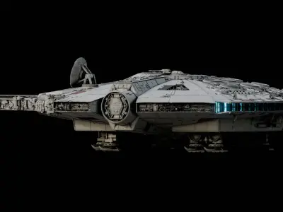 Millenium Falcon 3D model