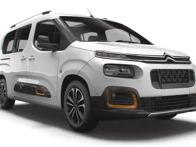 Citroen Berlingo Multispace XTR XL 2022 3D model