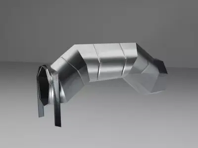 Air Vents Low Poly Low-poly 3D model