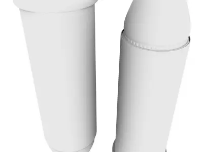 44 Magnum Cartridge 3D model