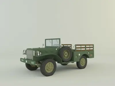 Dodge WC 51 3D model