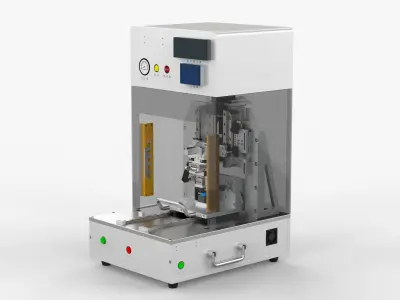 Automatic Battery Foam Pressing Machine 3D model