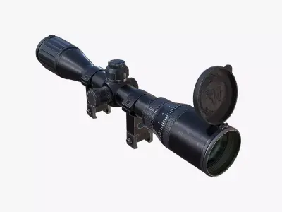  Nightforce Scopes Low-poly 3D model