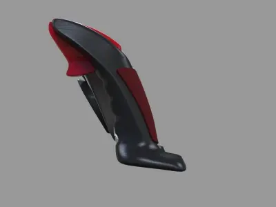 Bloodhound SSC steering wheel CherAn Free 3D model