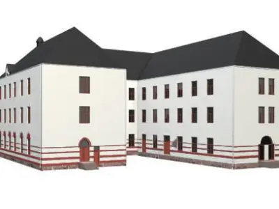 Old Castle 3D model