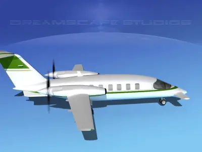 Piaggio Avanti P180 V16 3D model