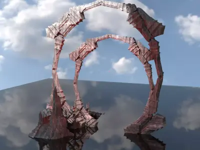 Lord of stone Ring 3D model