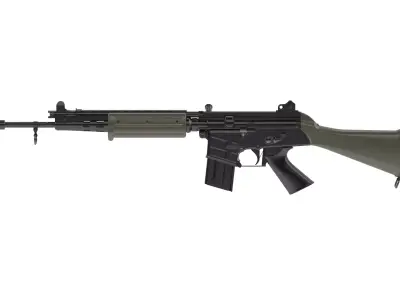 FN CAL Free 3D model