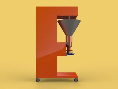 MEATBALL MAKER MACHINE FOR MEAT BALL FORMING MOLDING 3D model