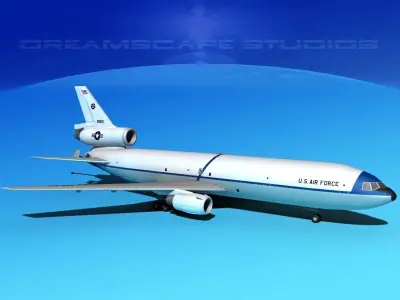 McDonnell Douglas KC-10 USAF 1 3D model