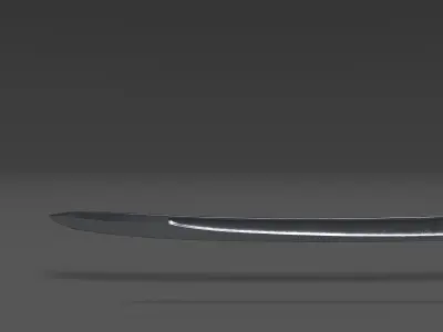 Saber Low-poly 3D model