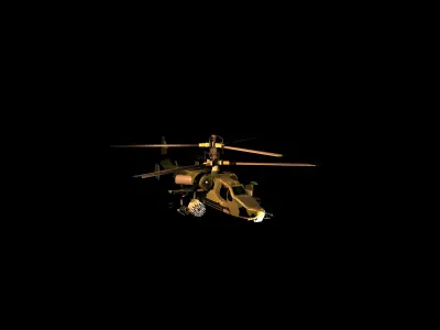 Kamov 55 3D model