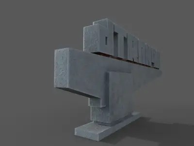 Stella Pripyat Low-poly 3D model