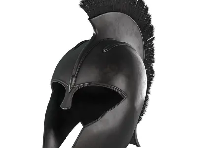 Achilles helmet 3D model